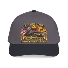 Load image into Gallery viewer, Mid Profile Baseball Cap - 4th Armored Division - PATTON'S M60A1 Main Battle Tank - Breakthrough Division