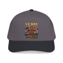 Load image into Gallery viewer, Mid Profile Baseball Cap - Army - VE Day - Victory in Europe Day - End of WWII - 3D - Enhanced