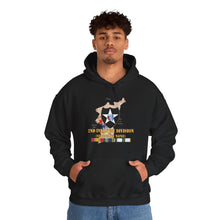 Load image into Gallery viewer, Hoodie – Army - Korea Map - 2nd Infantry Div - Second to None w SVC X 300