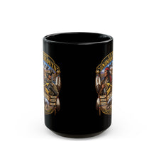 Load image into Gallery viewer, Black Mug (15oz) - United States Indian Scouts (USS) - Original Special Forces - 3D - Enhanced