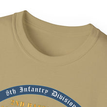 Load image into Gallery viewer, Unisex Ultra Cotton Tee - 8th Infantry Division Scroll - 2nd Bn, 81st Field Artillery Regiment - Idar Oberstein Germany - Cold War Vet w COLD SVC - 1970 - 1980