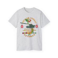 Load image into Gallery viewer, Unisex Ultra Cotton Tee - 6th Bn, 14th Artillery Regiment - M107 - 175mm Gun - Vietnam Vet w VN SVC