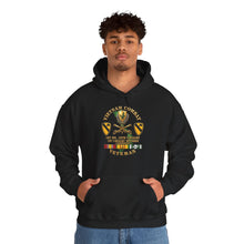 Load image into Gallery viewer, Hoodie – Army - Vietnam Combat Cavalry Veteran w 1st Bn 12th Cav DUI - 1st Cav Div - 3D X 300