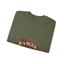 Load image into Gallery viewer, Crewneck Sweatshirt - Army - 75th Ranger Regiment - Ranger Scroll - 3D - Enhanced