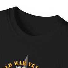 Load image into Gallery viewer, Unisex Ultra Cotton Tee - Cold War Vet - 1st Missile Bn, 81st Artillery 56th Artillery Group - Neu-Ulm Germany - Firing Missile w COLD SVC