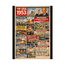 Load image into Gallery viewer, Matte Poster -THE USA - 1953