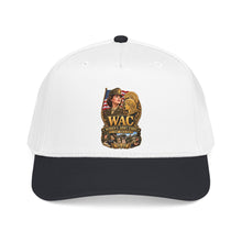 Load image into Gallery viewer, Mid Profile Baseball Cap - WAC - Womens Army Corps - WWII - 3D - Enhanced