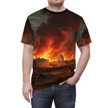 Load image into Gallery viewer, Unisex Tee - Washington D C burning during the War of 1812