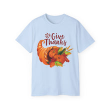 Load image into Gallery viewer, Unisex Ultra Cotton Tee - Thanksgiving - Give Thanks
