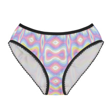 Load image into Gallery viewer, Women's Briefs (AOP) - Rainbow Geometric Stripes