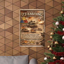 Load image into Gallery viewer, Matte Poster - Battle of 73 Easting - 3rd Armored Division