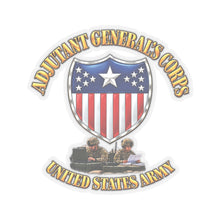 Load image into Gallery viewer, Kiss-Cut Stickers - Army - Adjutant General's Corps - Tactical - 3D - Enhanced