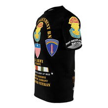 Load image into Gallery viewer, AOP - Army - 21st Replacement Battalion, Frankfurt, Germany - Crest - Patch - Branch - US Army, Europe with Cold War Service Ribbons