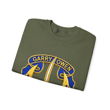 Load image into Gallery viewer, Crewneck Sweatshirt - Army - DUI - 7th Cavalry Regiment wo txt - 3D - Enhanced