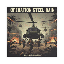 Load image into Gallery viewer, Indoor and Outdoor Silk Posters - Air Assault - Vietnam - Operation Steel Rain