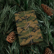 Load image into Gallery viewer, Camouflage Gift Wrap Paper — Military Camo Wrapping Paper for Outdoorsmen & Veterans