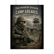 Load image into Gallery viewer, Rolled Posters - 2nd Infantry Division Cold Vigilance - Poster