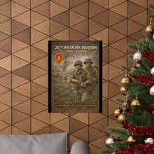 Load image into Gallery viewer, Matte Poster - 25th Infantry Division - Tropic Lightning