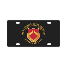 Load image into Gallery viewer, 1st Battalion, 321st Artillery - Vietnam Veteran X 300 Classic License Plate