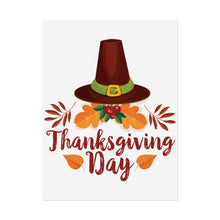 Load image into Gallery viewer, Rolled Poster - Thanksgiving Day - Happy Thanksgiving Day