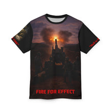 Load image into Gallery viewer, All-Over Print Tee - Artillery - M198 "Fire for Effect" at Dusk
