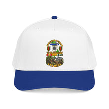 Load image into Gallery viewer, Mid Profile Baseball Cap - Vietnam Veteran Combat - 2nd Bn, 28th Infantry - 1st ID - with VN SVC - with Combat Scene - 3D - Transparent