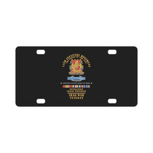 Load image into Gallery viewer, Army - DUI - 14th Infantry Regiment The right of the line w CIB - OIF - IRAQ SVC X 300 Classic License Plate