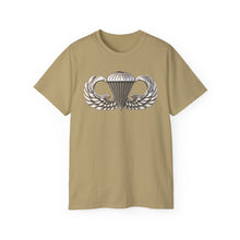 Load image into Gallery viewer, Unisex Ultra Cotton Tee - Army - Basic Airborne Badge - No Txt - 3D X 300