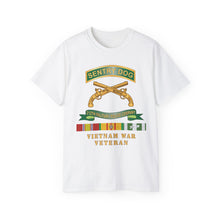 Load image into Gallery viewer, Unisex Ultra Cotton Tee - Army - Sentry Dog - 212th Military Police Company w Br - Ribbon Vietnam War Veteran w VN SVC X 300