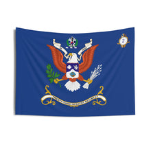 Load image into Gallery viewer, Indoor Wall Tapestries - 2nd Battalion, 23rd Infantry Regiment (We serve) - Regimental Colors Tapestry