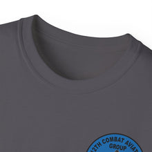 Load image into Gallery viewer, Unisex Ultra Cotton Tee - Vietnam Combat Aviation Vet w Air Crew Badges - 12th Combat Aviation Group - Black Jack - Sgt Howard Meyers - 1968-1969 SVC X 300