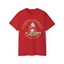 Load image into Gallery viewer, Unisex Ultra Cotton Tee - 6th Battalion, 14th Artillery Regiment - DUI - VN SVC BAR - Top X 300
