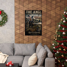 Load image into Gallery viewer, Matte Poster - Union Battery - Lt Alonzo Cushing - 3 July 1963 Tribute Tee - Gettysburg, PA, "The Angle"
