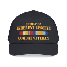 Load image into Gallery viewer, Mid Profile Baseball Cap - Opn Inherent Resolve (OIR) SVC Bar - Combat Veteran - DTF