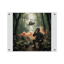 Load image into Gallery viewer, Acrylic Wall Art Panel - Medevac Request - Vietnam