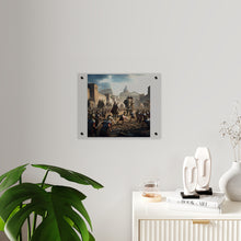 Load image into Gallery viewer, Acrylic Wall Art Panel - Hannibal Battling the Roman Legions as he Enters Rome