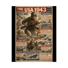 Load image into Gallery viewer, Matte Poster - THE USA - 1943