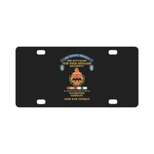 Load image into Gallery viewer, 8th Infantry Division Scroll - 3rd Bn, 16th Field Artillery Regiment - Baumholder Germany - Cold War Classic License Plate