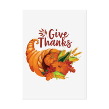 Load image into Gallery viewer, Rolled Poster - Thanksgiving - Give Thanks