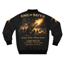 Load image into Gallery viewer, U.S. Army 'King of Battle' Bomber Jacket – 155mm Howitzer Field Artillery Military Jacket "King of Battle" Series