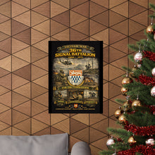 Load image into Gallery viewer, Matte Poster - Vietnam War signal support tribute