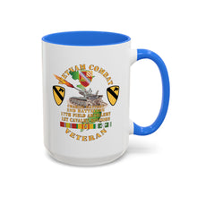 Load image into Gallery viewer, Colorful Mug (11oz/15oz) - Army - Charlie Battery.2nd Battalion,17th Field Artillery - w 1st Cavalry Div - M110 8in SP - Vietnam Vet w VN SVC X 300