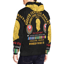 Load image into Gallery viewer, Men's All Over Print Hoodie (USA Size) (Model H13) - 6888th Central Postal Directory Battalion - WWII w EU SVC
