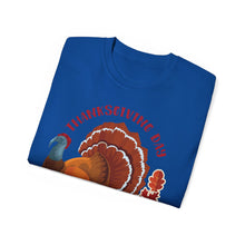 Load image into Gallery viewer, Unisex Ultra Cotton Tee - Thanksgiving - Happy Turkey Day