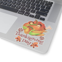 Load image into Gallery viewer, Kiss-Cut Stickers - Thanksgiving Day - Turkey