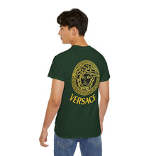 Load image into Gallery viewer, Unisex Ultra Cotton Tee - Versace logo with Medusa emblem
