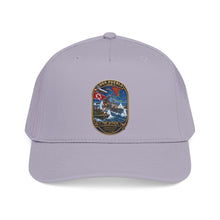 Load image into Gallery viewer, Mid Profile Baseball Cap - USS Pueblo Attack-Defense Commemorative Patch