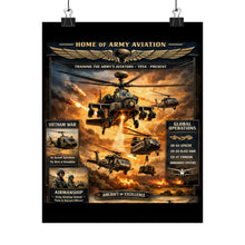Load image into Gallery viewer, Matte Poster - Fort Rucker - Apache
