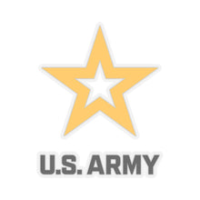 Load image into Gallery viewer, Kiss-Cut Stickers - Army Star W Us Army
