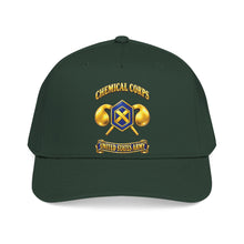 Load image into Gallery viewer, Mid Profile Baseball Cap - Army - Chemical Corps - 3D - Enhanced
